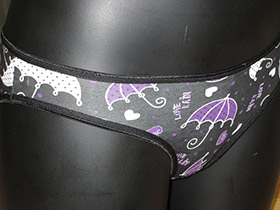 42005 ЧЕРНЫЙ и РОЗОВЫЙ с рисунком. 