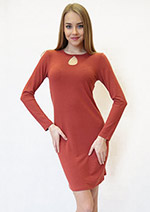234209Е платье Терракотовый. 