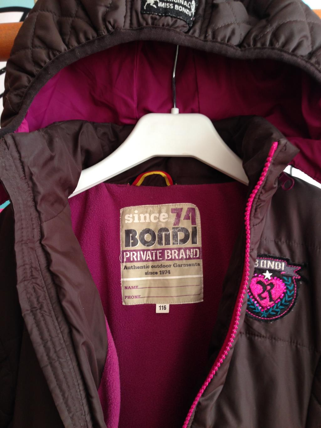 Куртка Bondi 116. Продаю детское дд 116-122