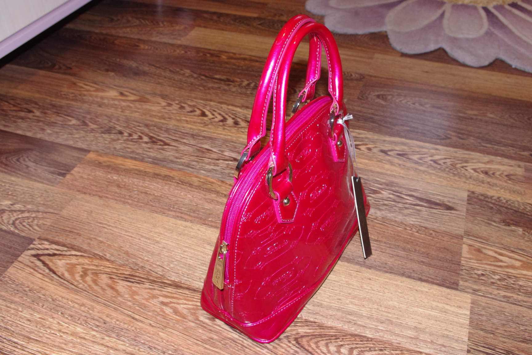 Перис Хилтон фуксиевая сумочка-1400. СУМКИ И АКСЕССУАРЫ