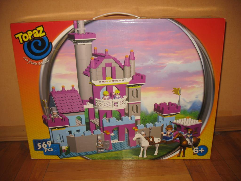 Конструктор Topaz 'Сказочный замок', 569 деталей . Детское - разное