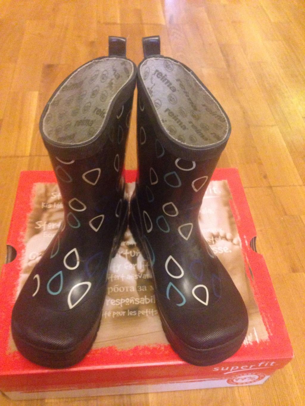 Сапоги резиновые reima р.34 по стельке 22см. Новая папка