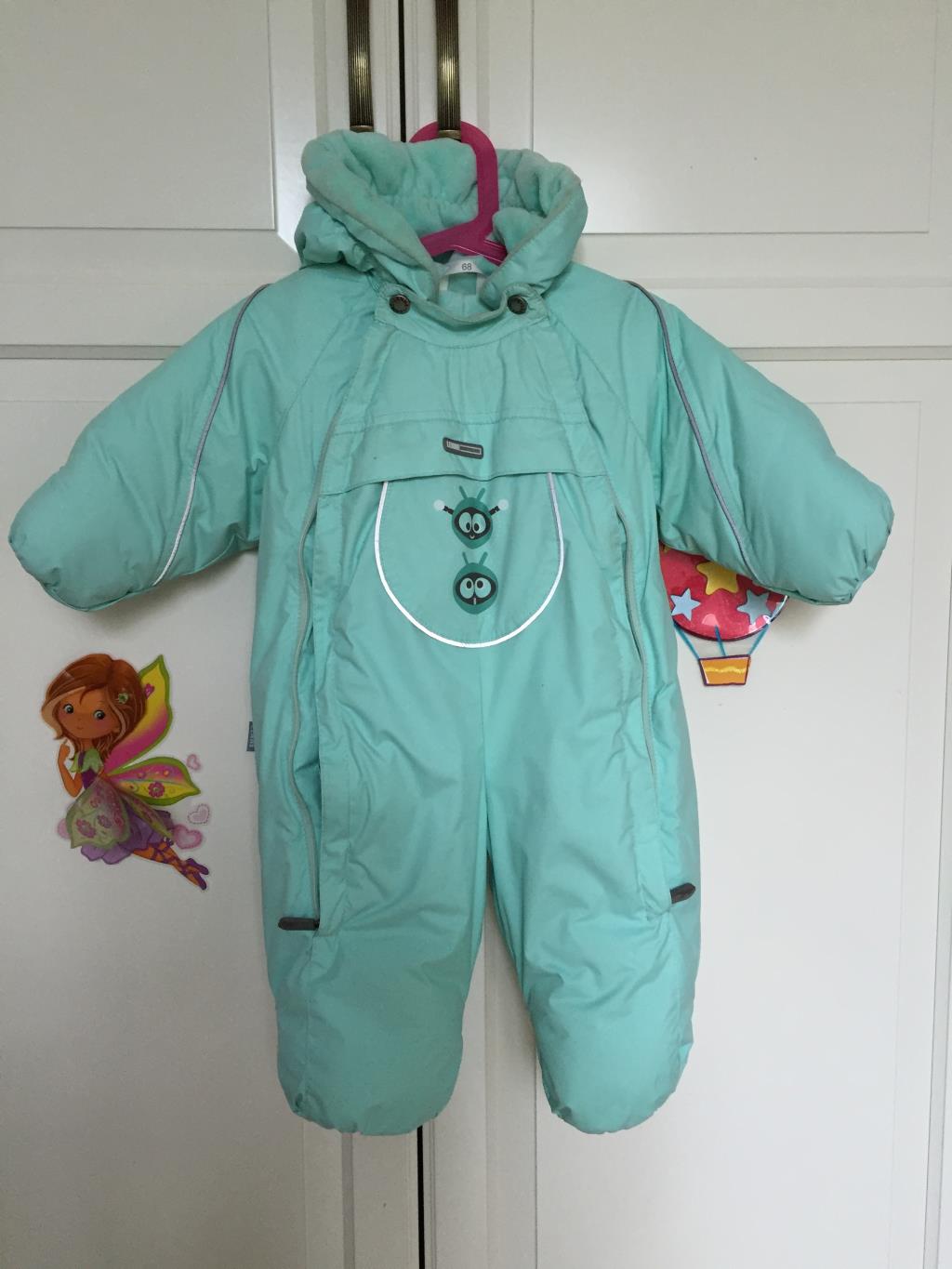 Комбтнезон зимний ЛЕННЕ 68см. 1500р. Продаю детское БЕЗ этикеток или Б/У