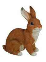 44880  Фигурка КРОЛИК 30см полистоун GFr03  шт. 78. Садово-дачное