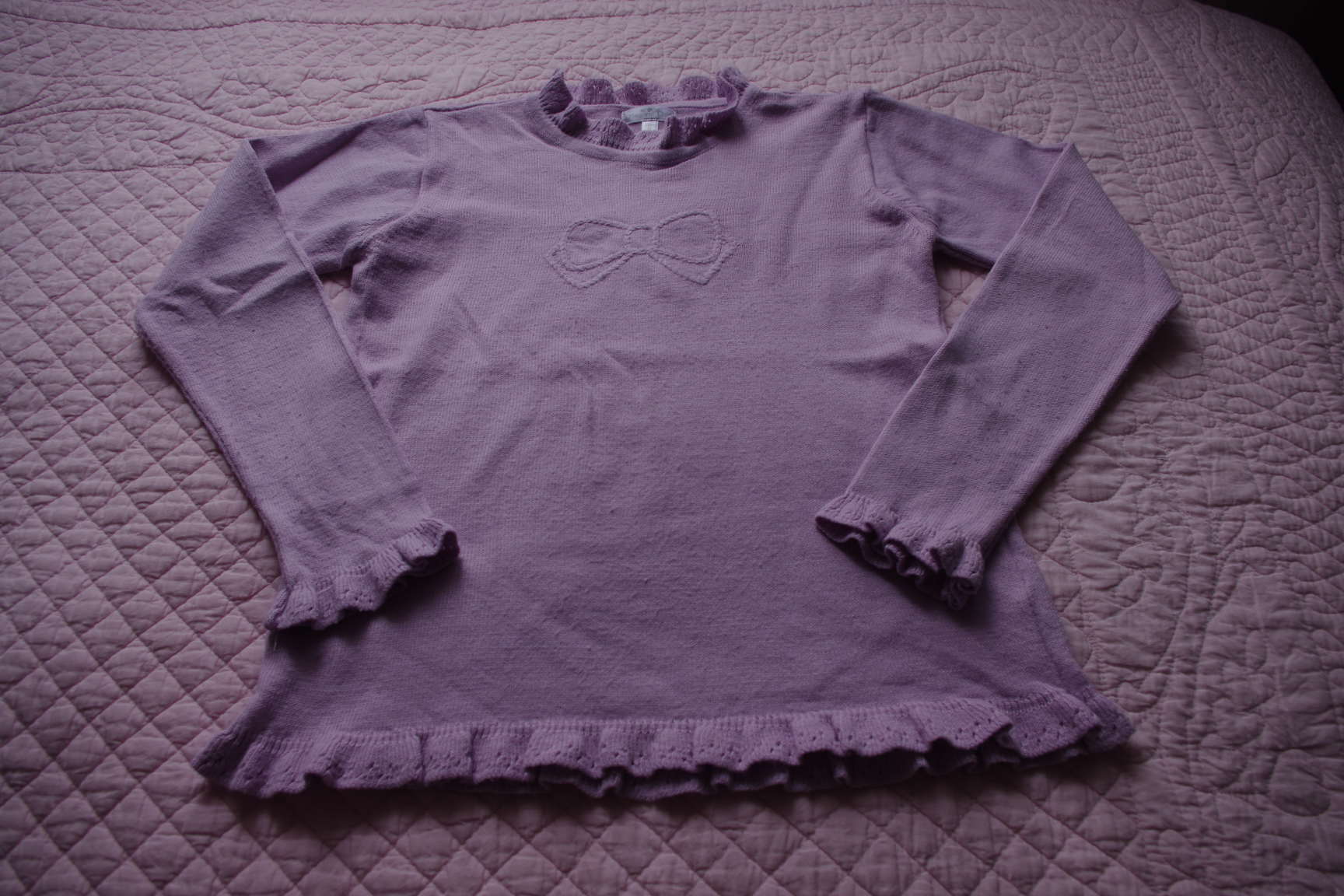 128-сереневый свитерок майораль-300. ЗАБРАЛИ