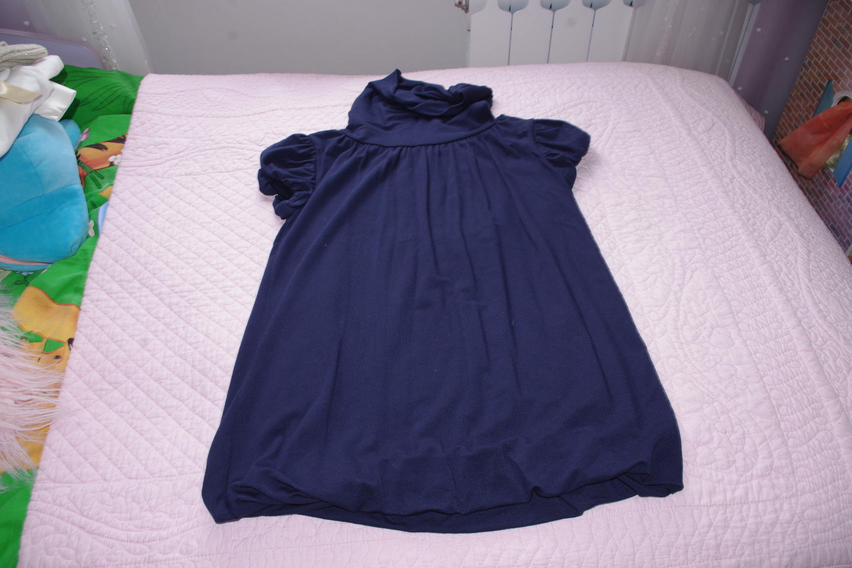 128-синее платье балон классное-300. ЗАБРАЛИ