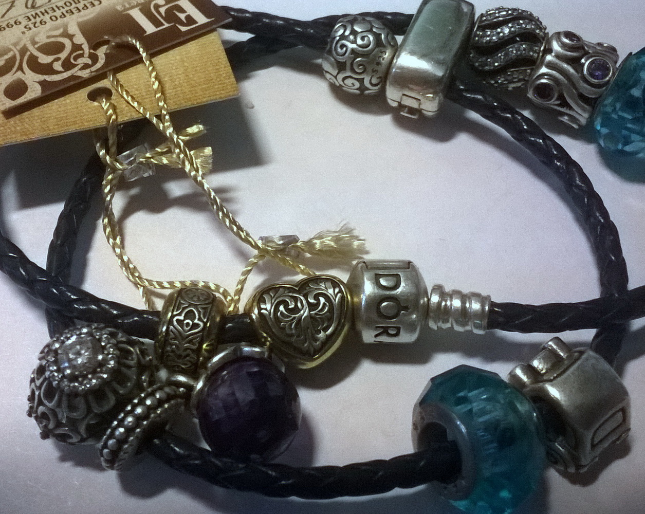 бусинки браслет