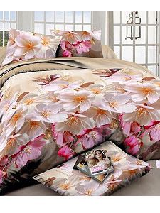 55238  КПБ 2сп. поплин 3D Праздник 590  шт. 1 174,. Текстиль