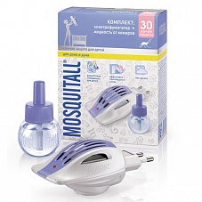 52481  Н-р MOSQUITALL фумиг+доп.30ноч Нежн.защ.д/д. Садово-дачное