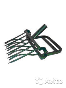 54203	Рыхлитель ЗЕМЛЕКОП-6 6-зуб.,480мм,1ручка	594. Садово-дачное