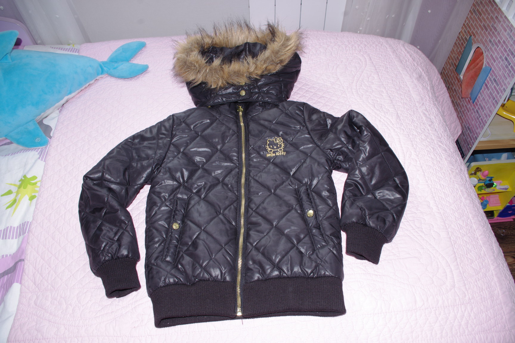 куртка хелло китти-128-600. ЗАБРАЛИ