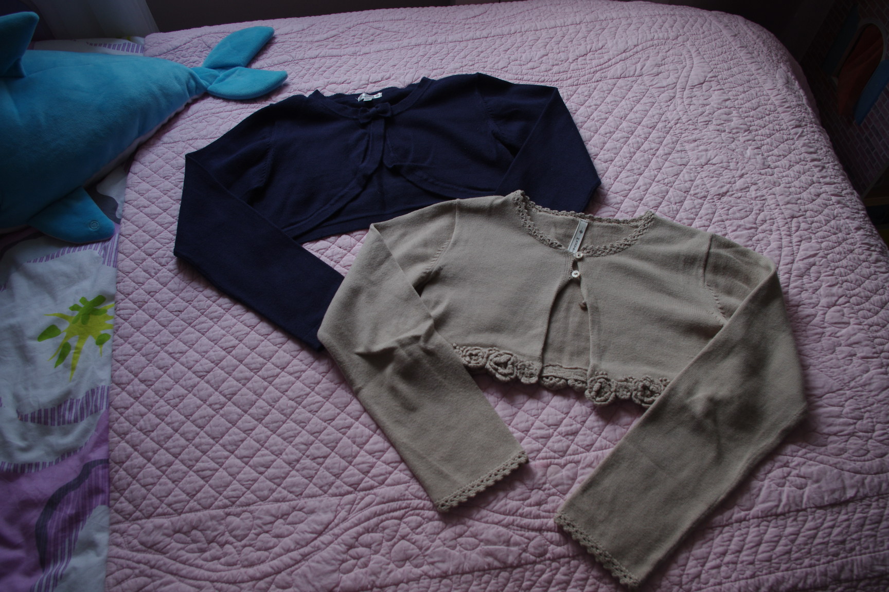 болеро майораль 2 штучки с дл рукавом-128-500. ЗАБРАЛИ