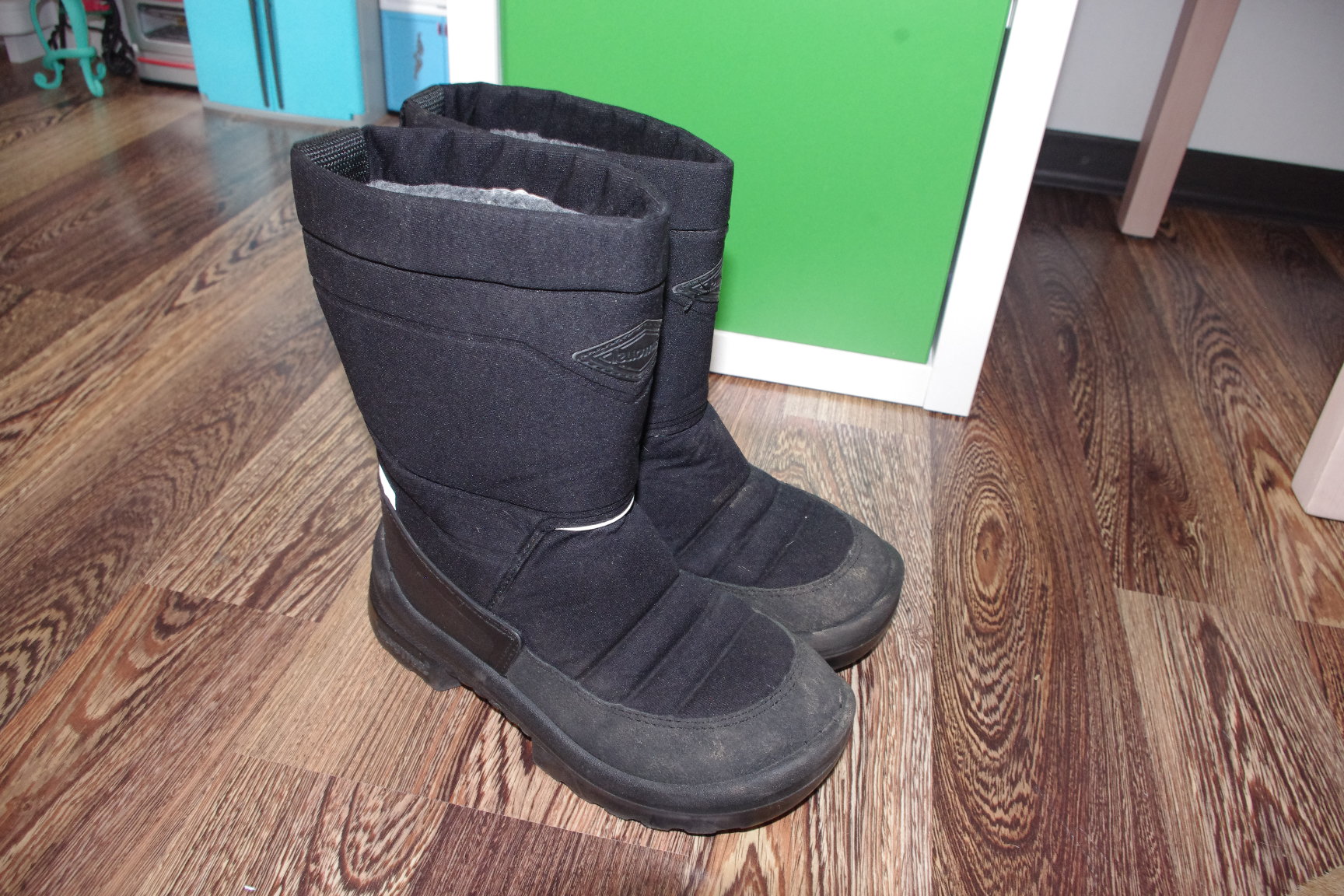 сапоги черные Куома -32 размер-800. ЗАБРАЛИ