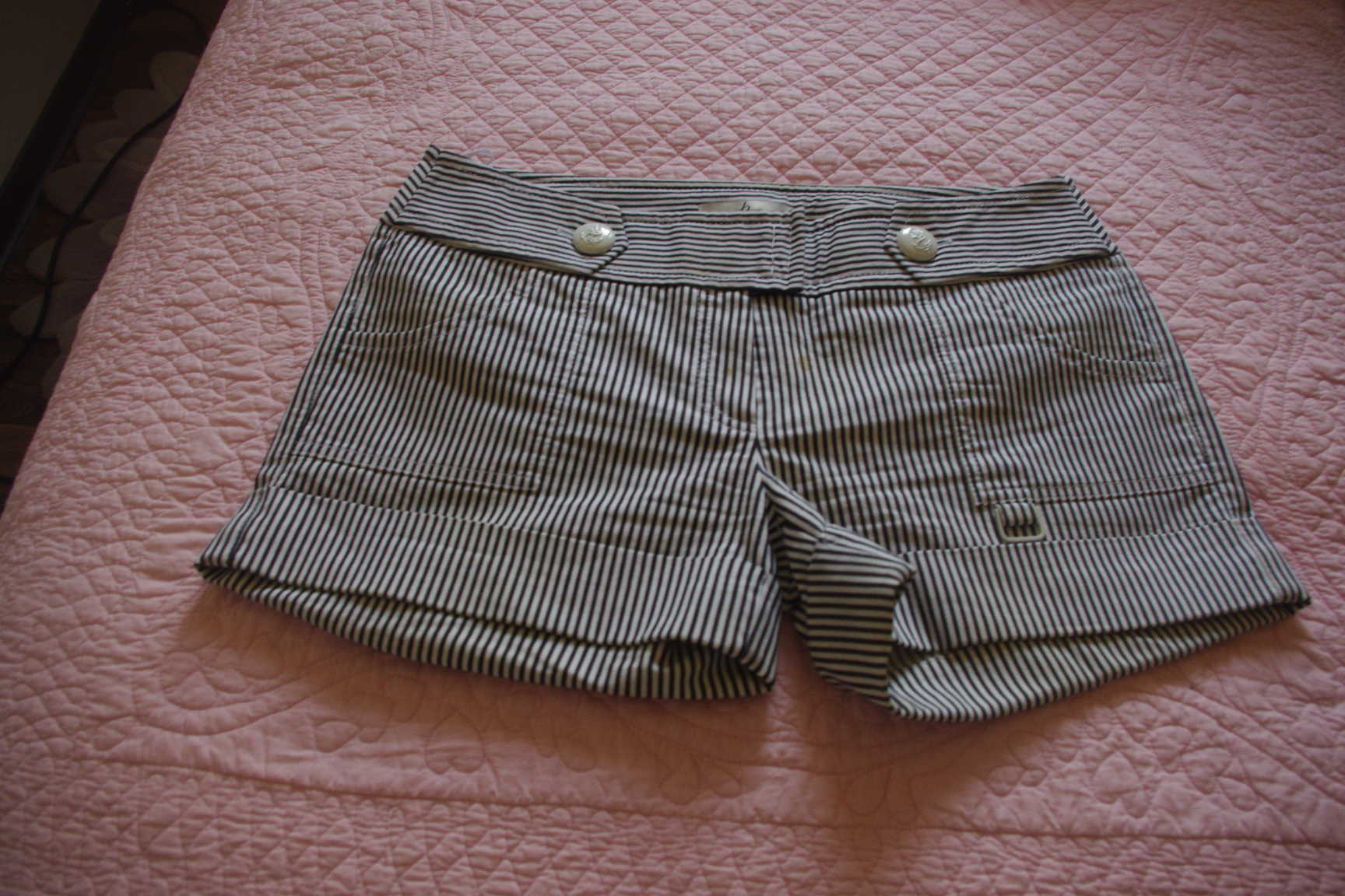 шорты морчкие в полоску суперские-44-400. КОМИССИОНКА ЖЕНСКОЕ