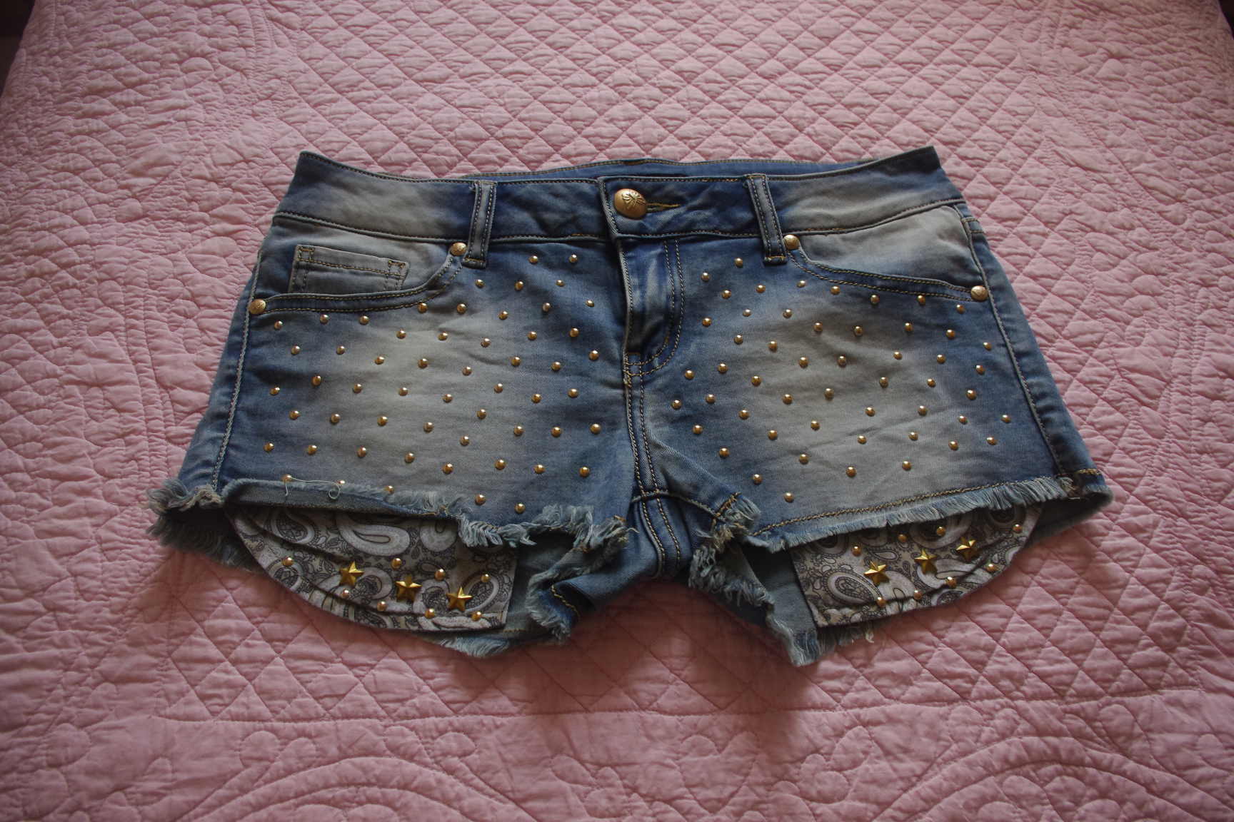 шорты джинс-44/46-500. ЗАБРАЛИ