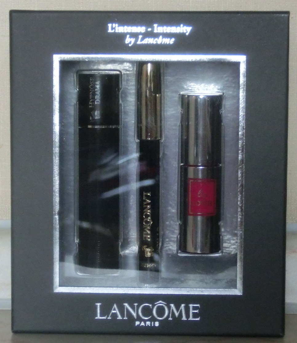 набор ЛАНКОМ чёрный. Наборы косметики... элитка