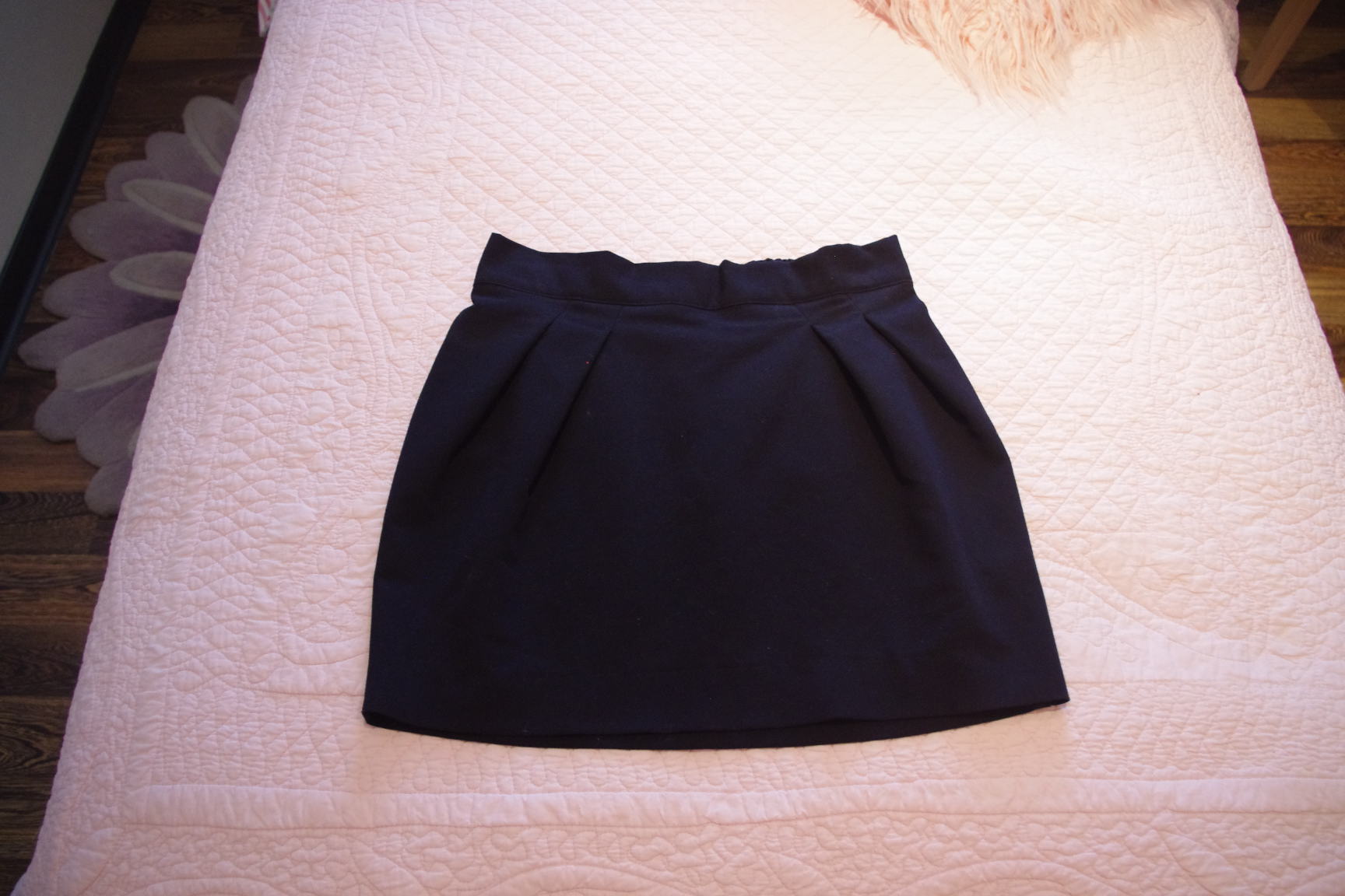 юбочка темно синяя для школы идеально-Орби-146-350. ЗАБРАЛИ