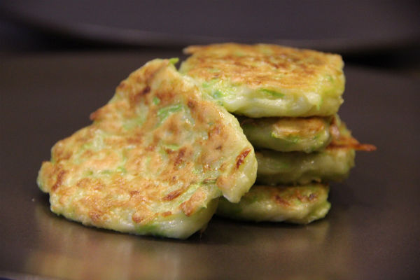 Оладьи из кабачков. Моя еда