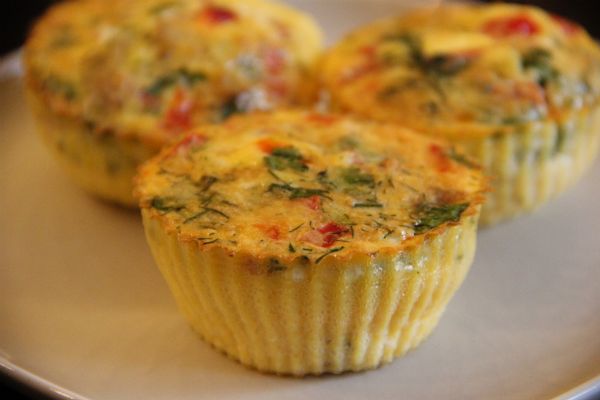 Омлетные маффины. Моя еда