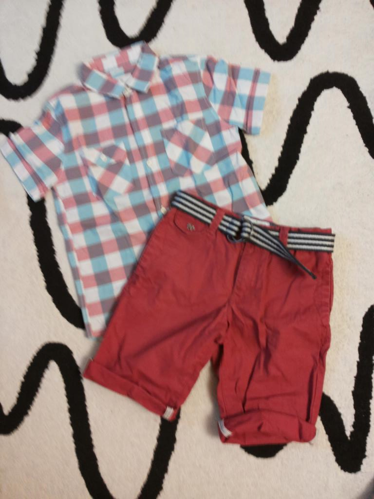 Рубашка ZARA шорты J Jasper . отложено