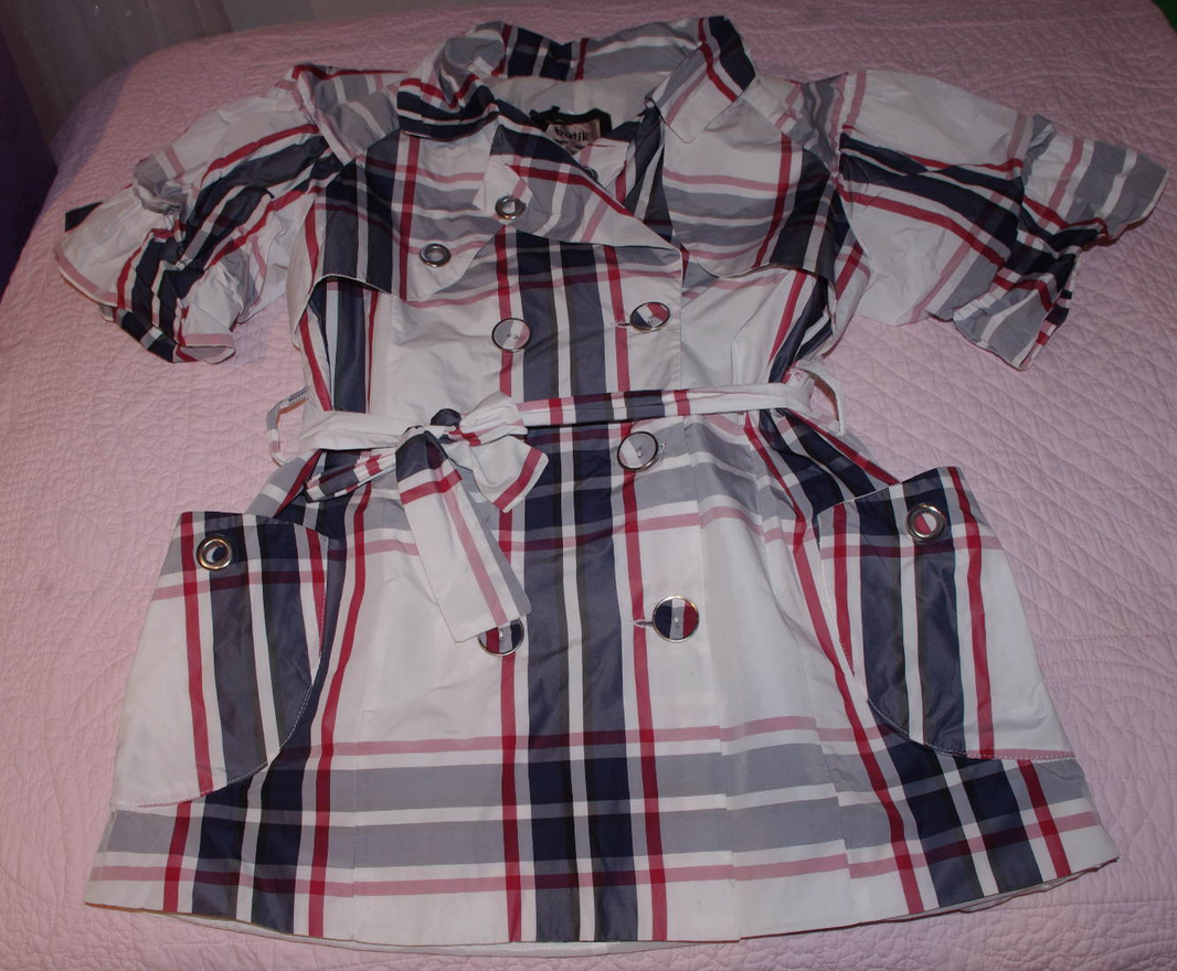 плащик с коротким руковом стильный -44-1800. КОМИССИОНКА ЖЕНСКОЕ