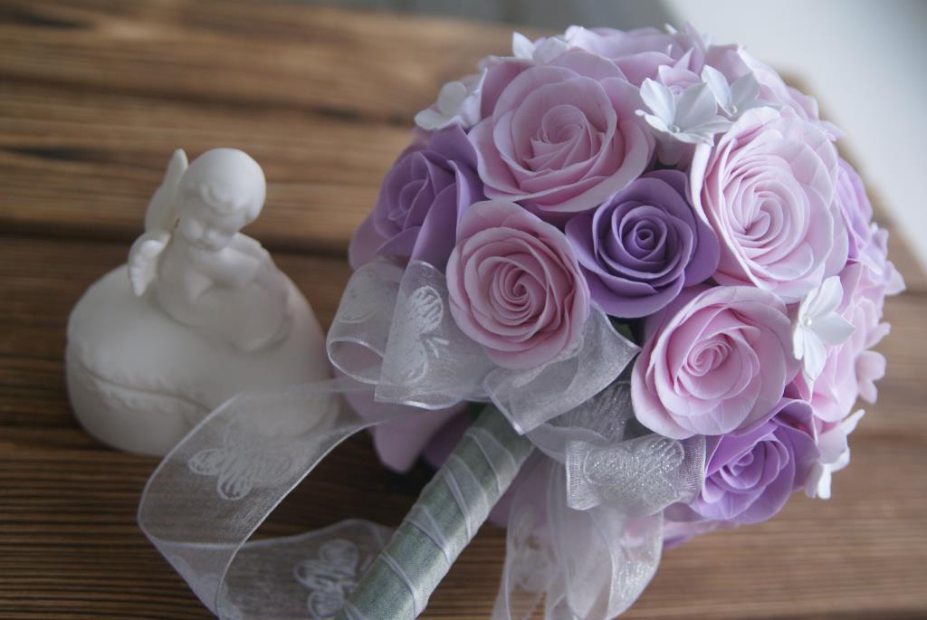 Свадебный букет 'Викторианские розы' 4500р. В нал. 1.HANDMADE продажа/обмен