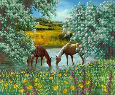 Новинка ОКТЯБРЯ. Картины из бисера