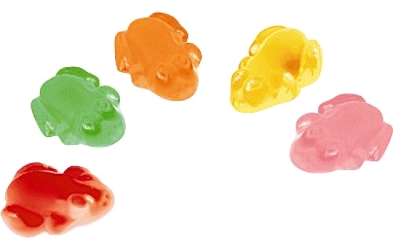 Мармелад и камешки