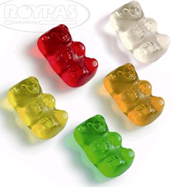 Мармелад и камешки