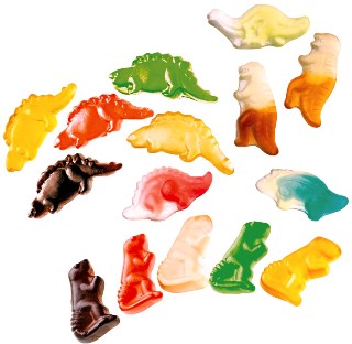 Мармелад и камешки