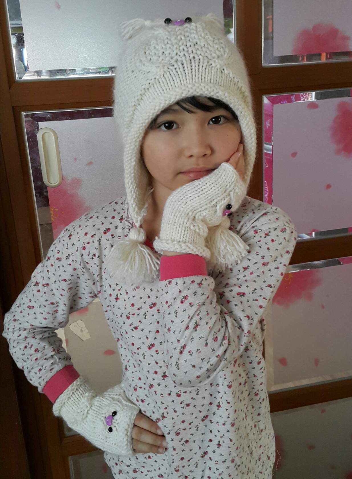 Детские шапочки, шарфики