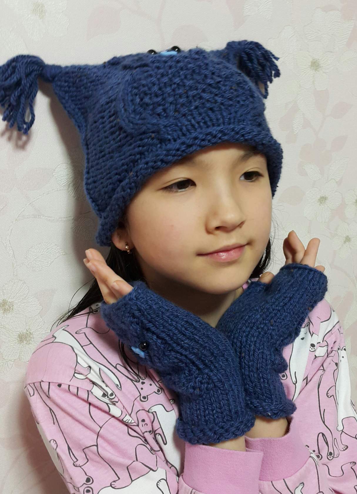 Детские шапочки, шарфики