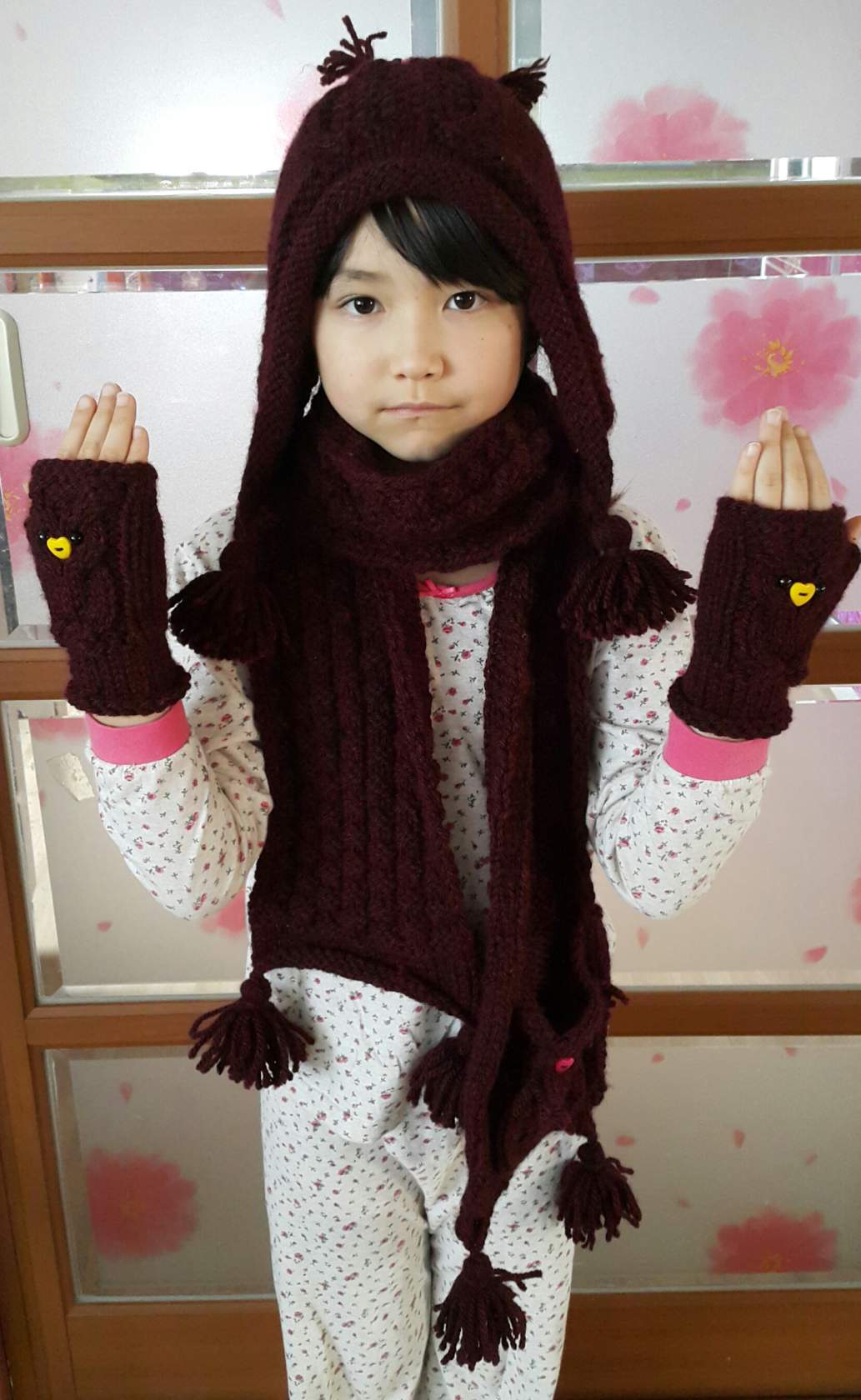 Детские шапочки, шарфики