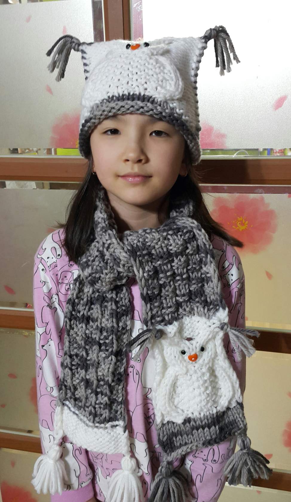 Детские шапочки, шарфики