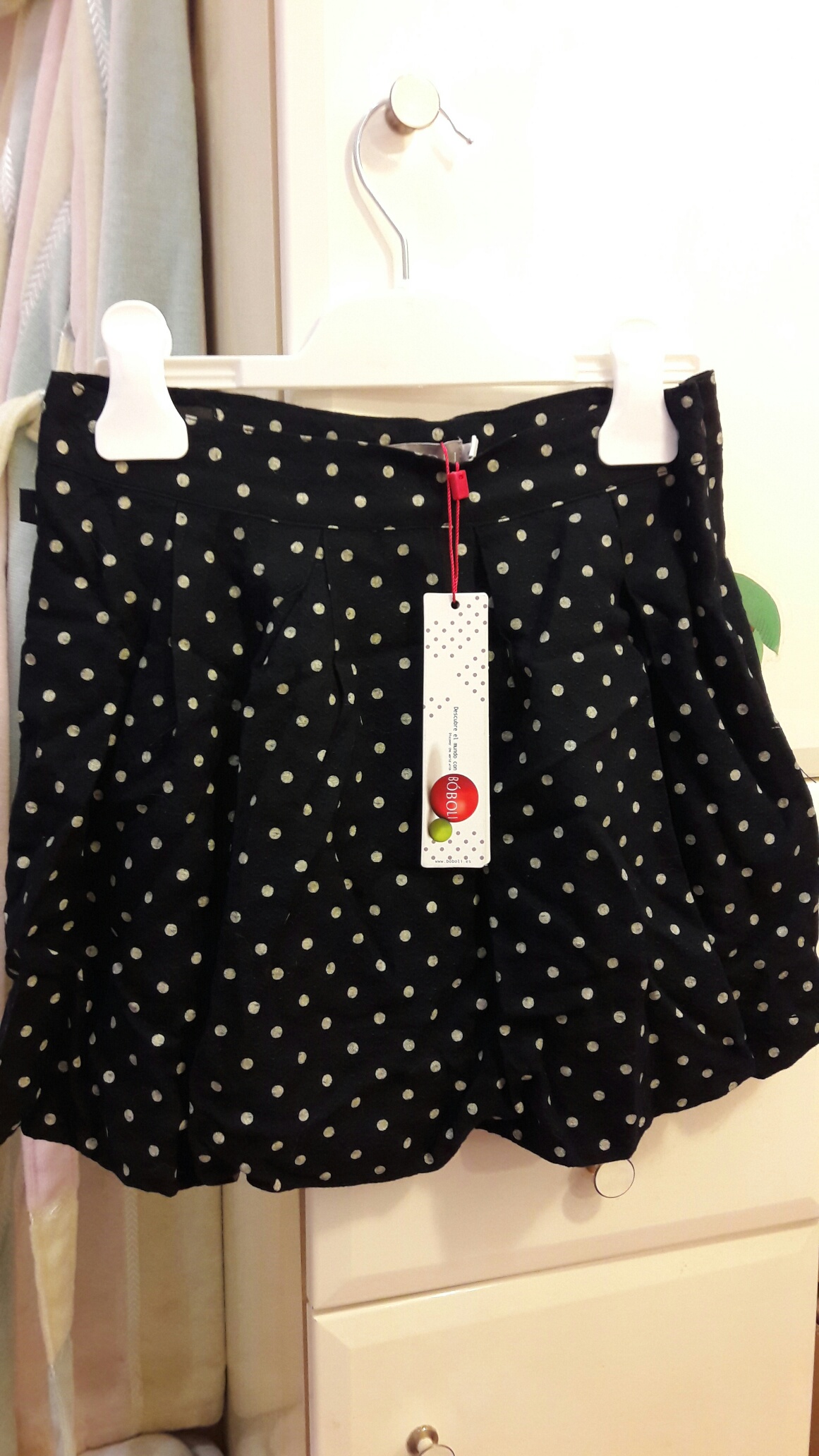 Юбочка боболи в горошек. Рост 10 лет. Пристрой одежды