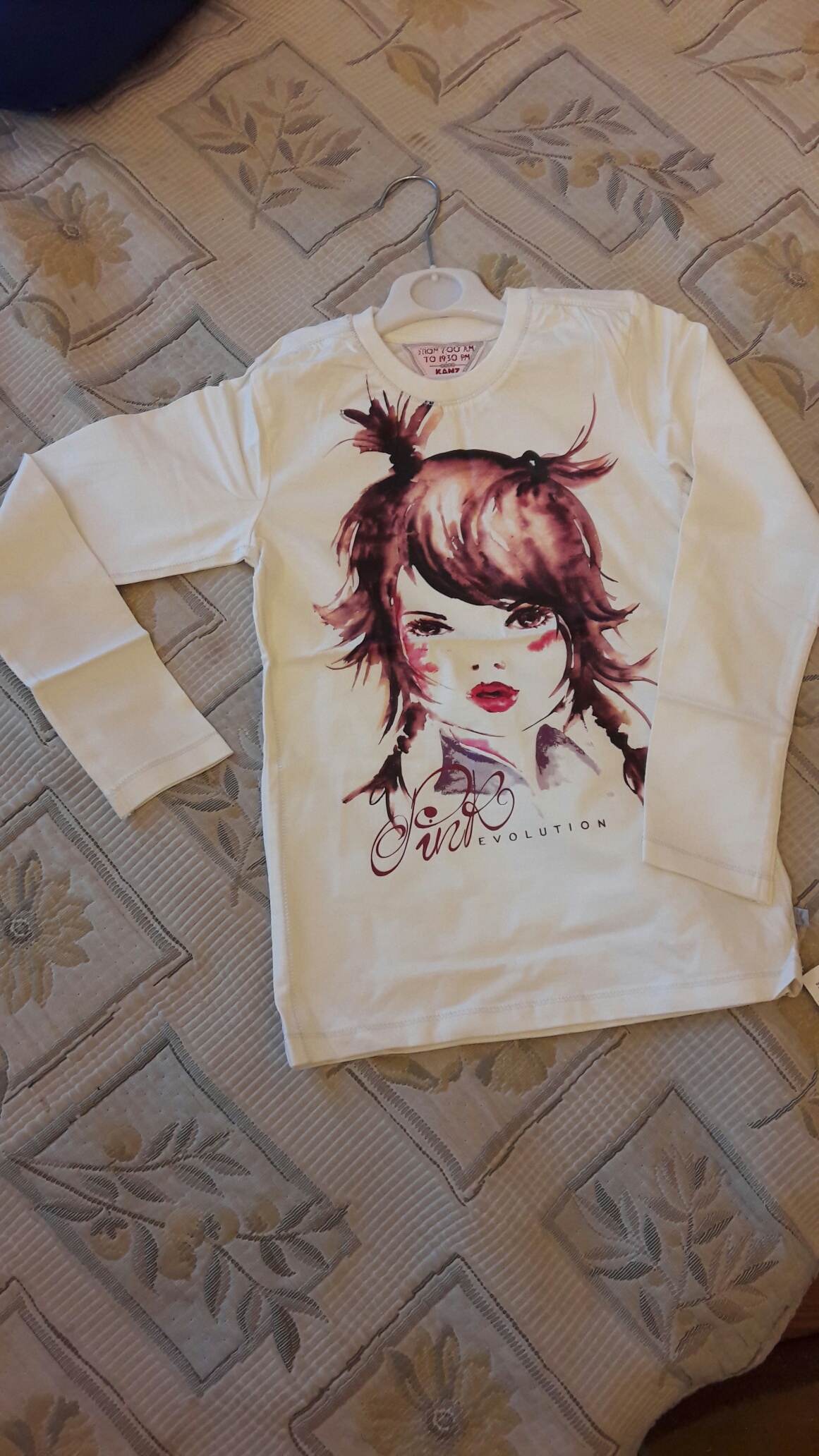 Канц. Футболочка с личиком. Рост 10 лет. Пристрой одежды