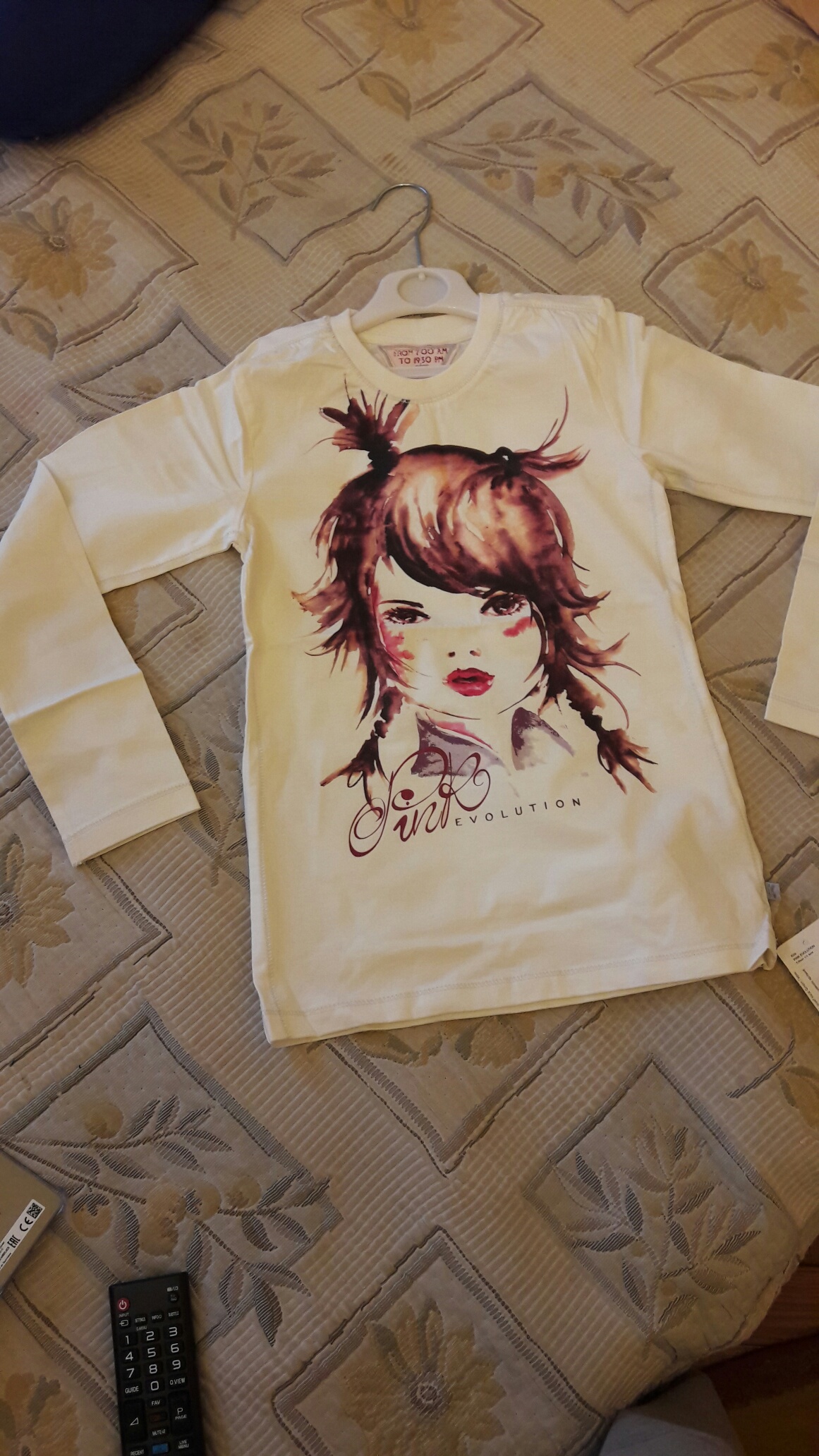 Канц. Футболочка с личиком. Рост 10 лет. Пристрой одежды