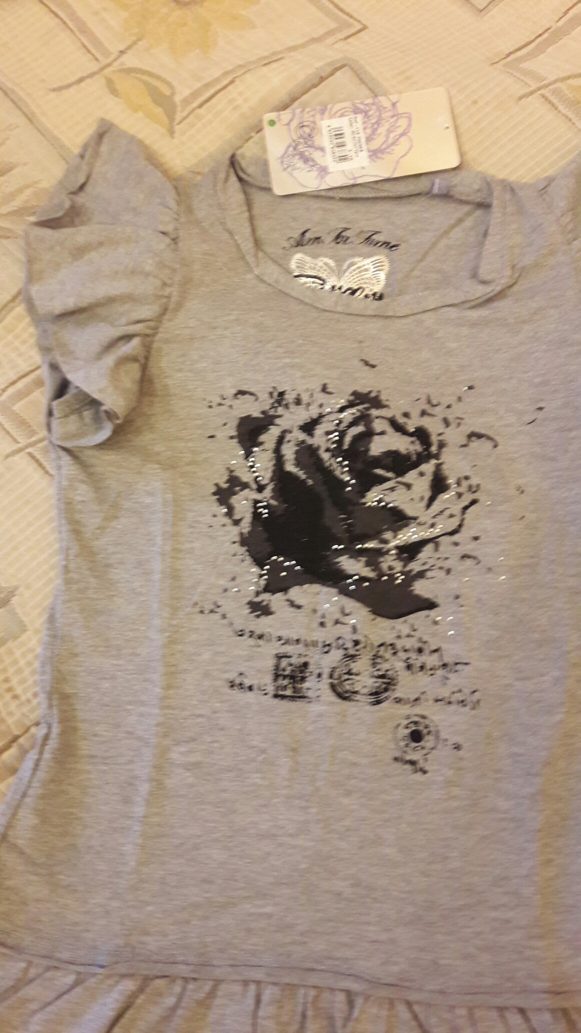 Лоосан. Летнее легчайшее платье. Рост 8-10 лет. Пристрой одежды