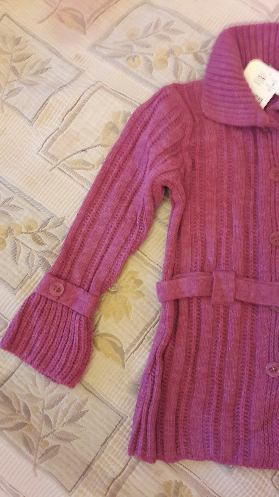 Майорал теплый кардиган. Рост 128 см. Пристрой одежды