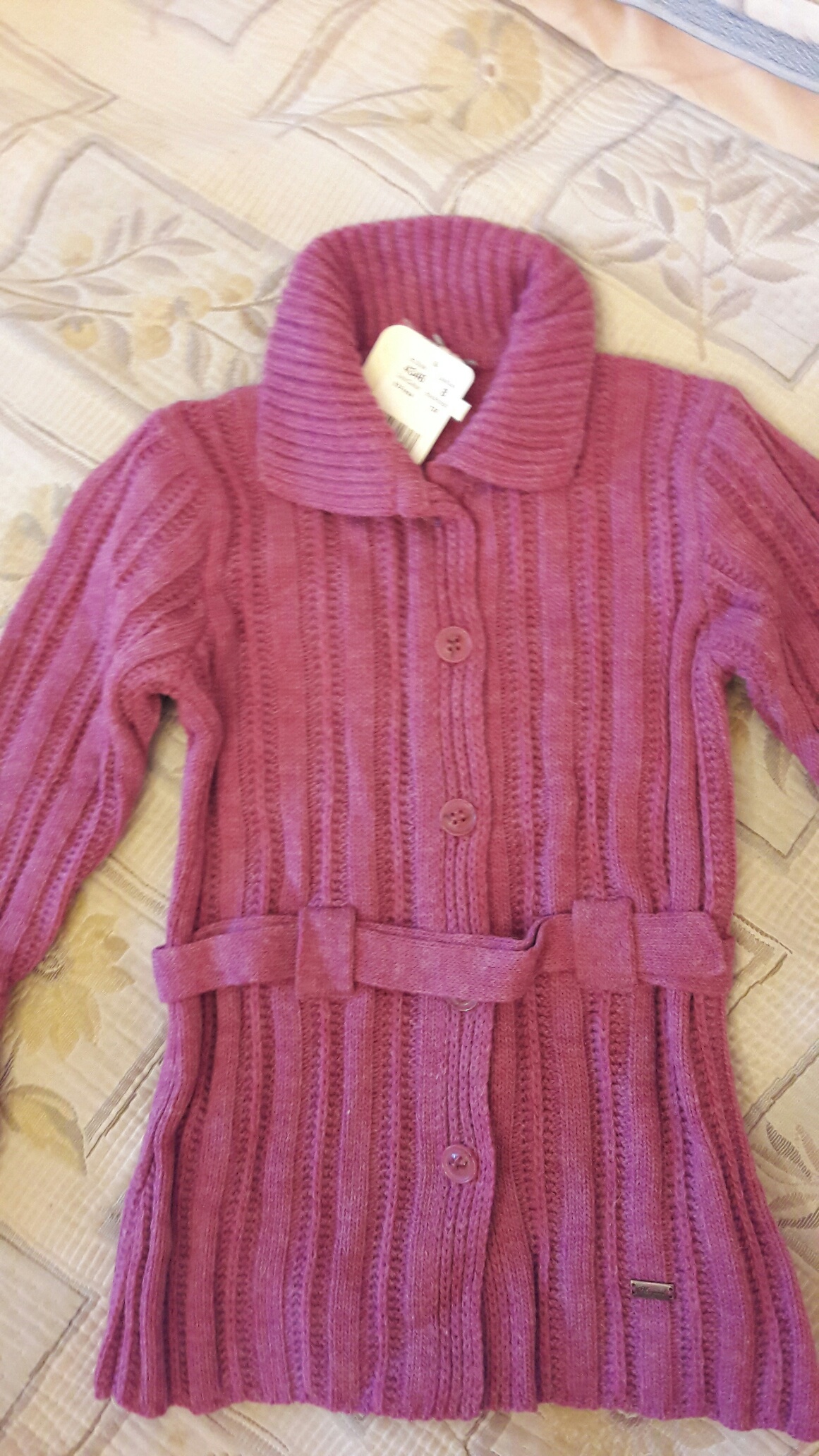 Майорал теплый кардиган. Рост 128 см. Пристрой одежды