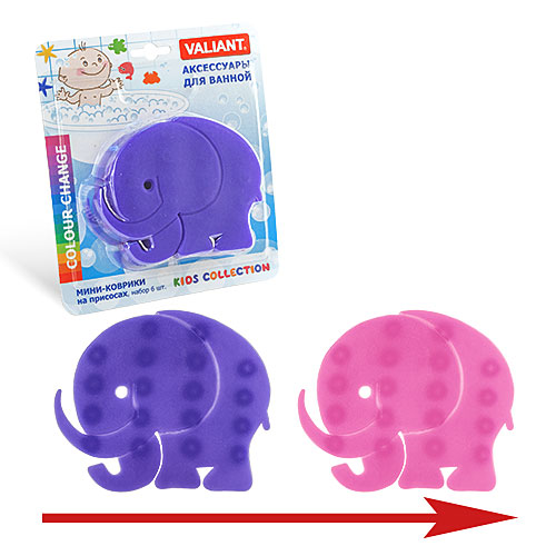 Мини-коврики липучки