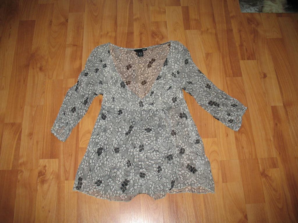 Блузка H&M 40-42. натуральный шелк 100%. Женская одежда 40-46