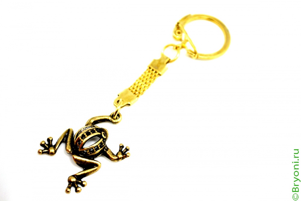  Брелок ' Лягушка Денежная' BL0031. Брелоки.