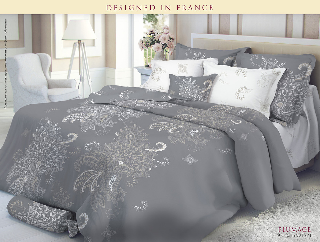 Сатин декор Плюмаж. Норд-текс белье