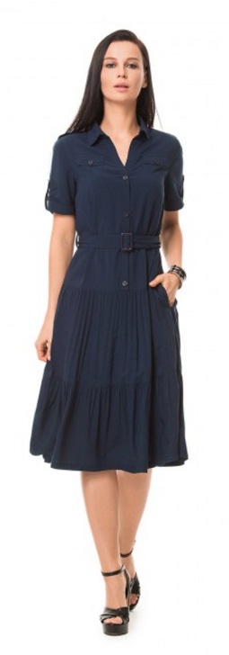 ПЛАТЬЕ - САФАРИ. ПРИСТРОЙ