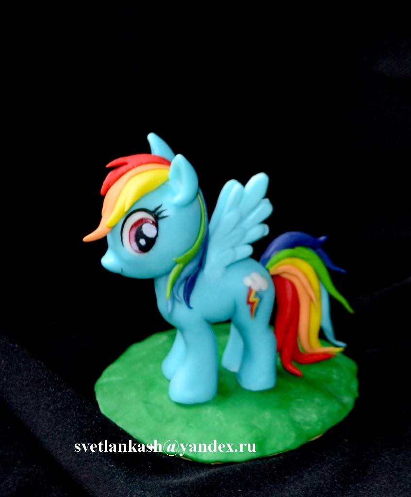 Сахарная фигурка Пони. Мои торты
