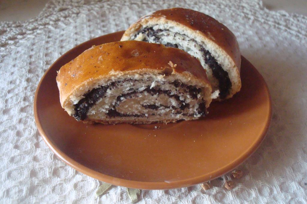 Рулет  с  маком, постный. Кулинария