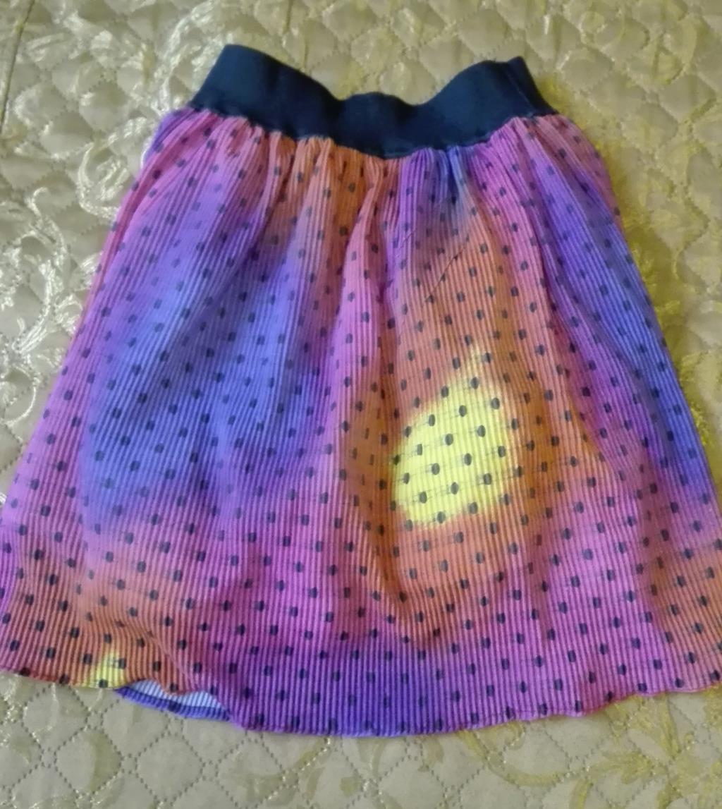 летняя радужная юбочка . почти даром