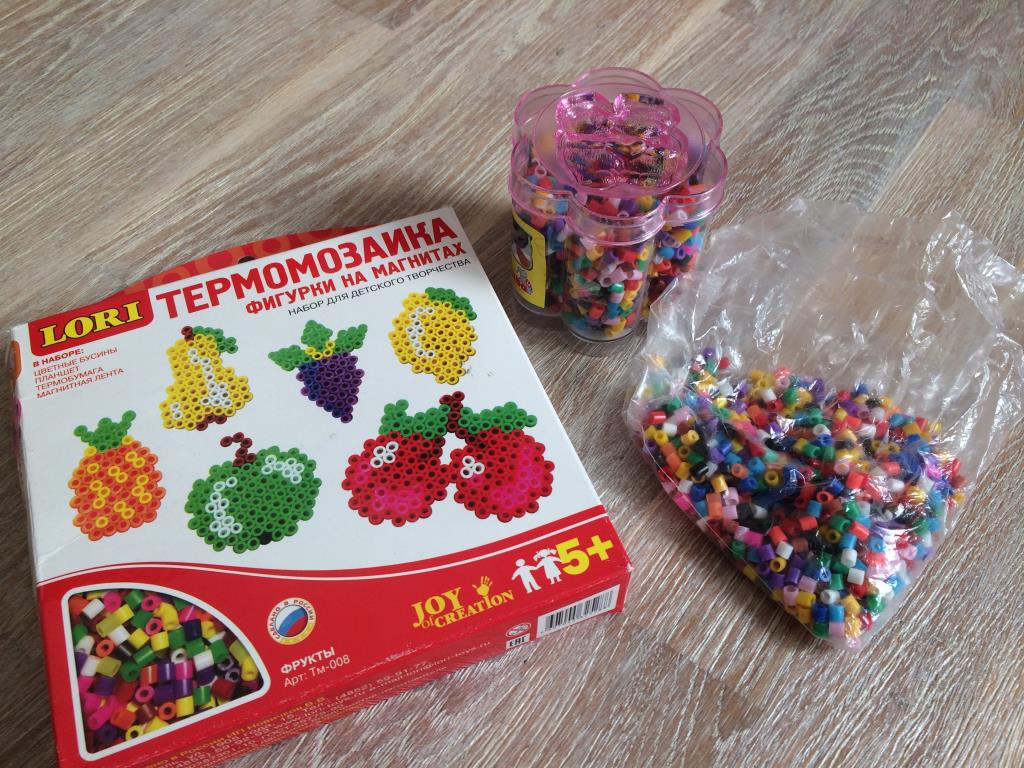термомозайка, экв. 400. Игрушки б/у