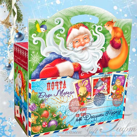 Письмо Деда мороза, картон, Вес 400 гр., 180 руб.. НОВОГОДНИЕ ПОДАРКИ 2017